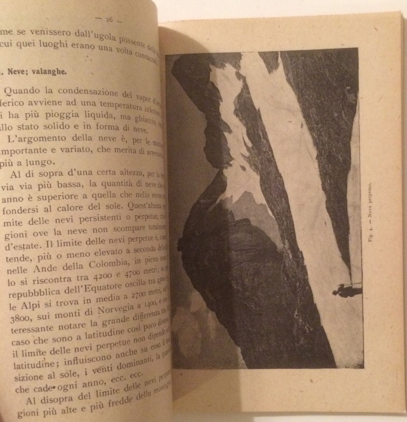 La Montagna: Geologia, Vegetazione, Neve, Valanghe, Marmi, Ghiacciai, Cascate, Boschi, Alpi