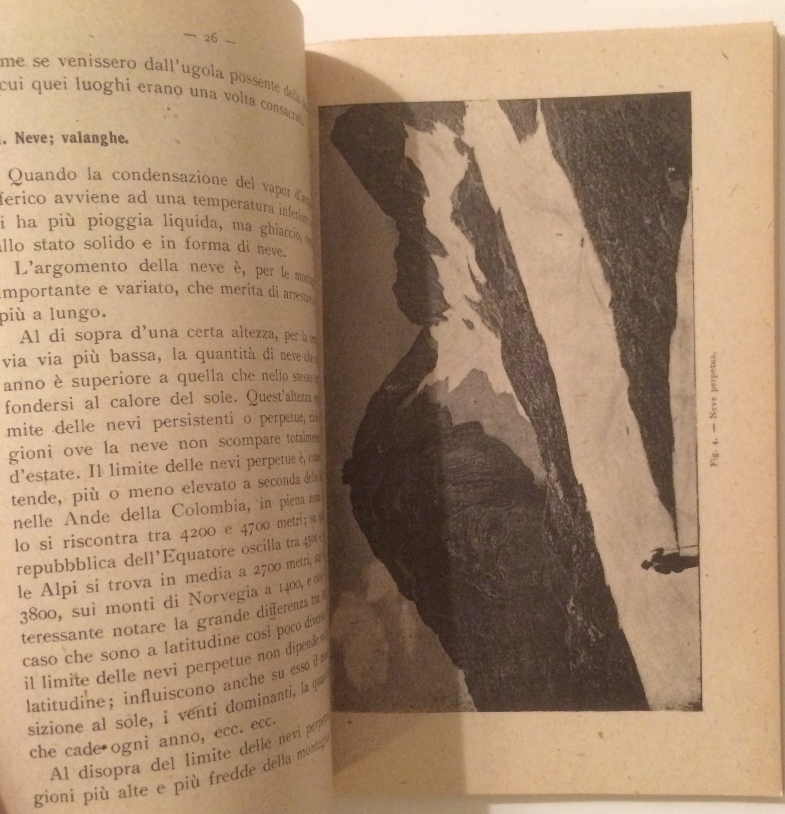La Montagna: Geologia, Vegetazione, Neve, Valanghe, Marmi, Ghiacciai, Cascate, Boschi, Alpi