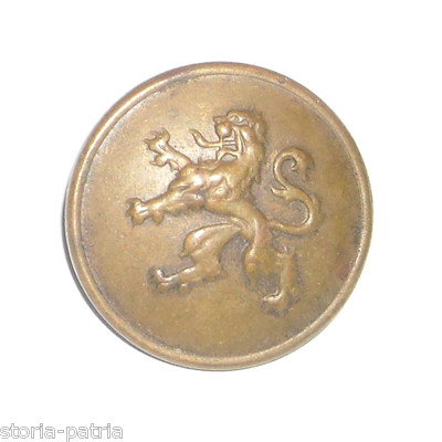 Araldica, Nobiltà, Militaria, Allegoria: Antico Bottone Da Collezione Inusuale E Raro