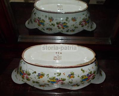 Ceramica Decorativa Floreale Policroma, Fabbrica Marmaca, San Marino