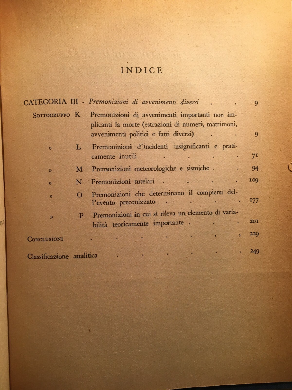 Medicina, Esoterismo E Fenomeni Premonitori. Bozzano, 1947