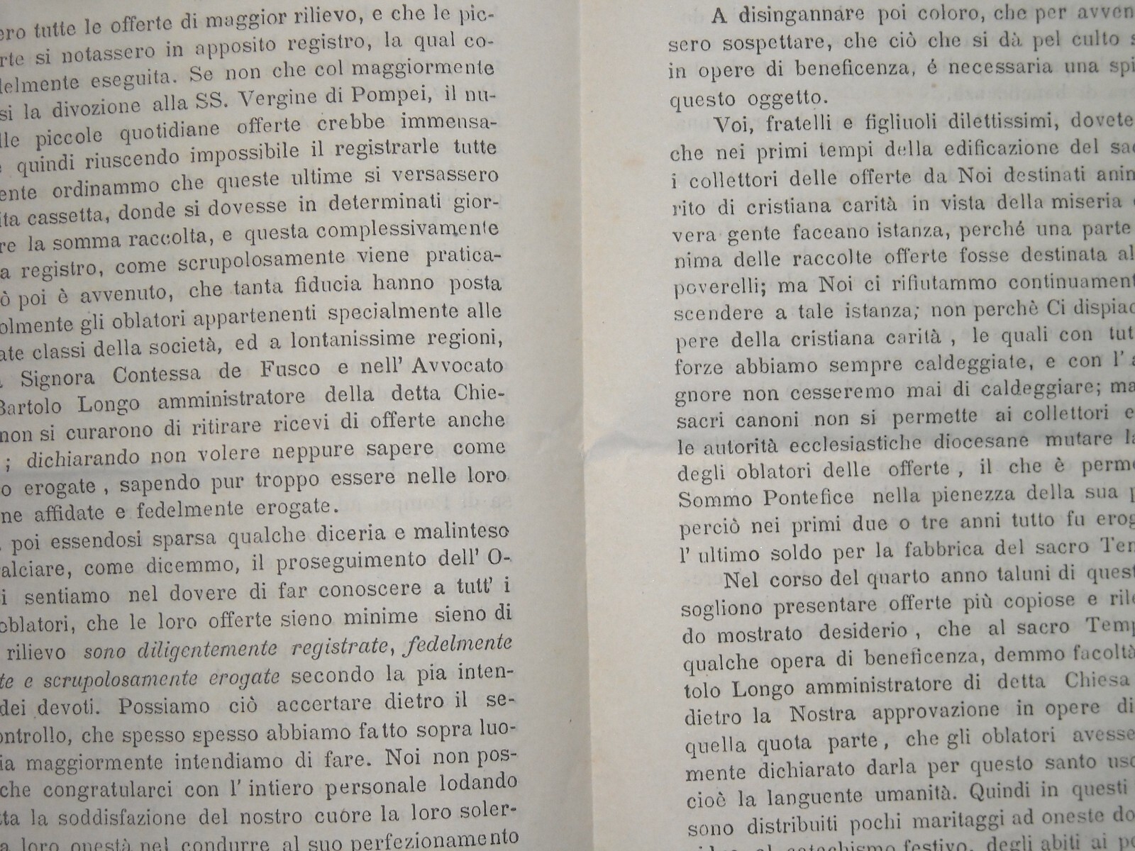 Campania, Nola, Pompei: Bartolo Longo, Contessa De Fusco, Araldica, Formisano