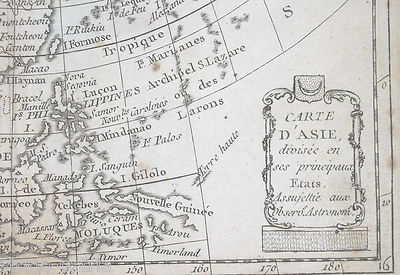 Antica Cartografia Dell'Asia: Cina, India, Isole Molucche, Giappone, Arabia, Java E Russia