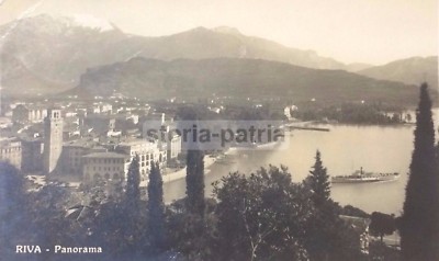 Veduta Fotografica d'Epoca Di Riva Del Garda (Trento), 1927