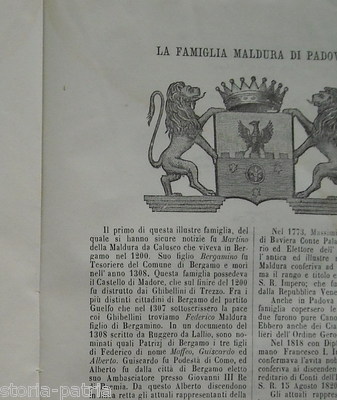 Araldica: Sicilia, Puglia, Pisa, Portogruaro, Milano, Lavagna, Maldura, Notaio Boissin