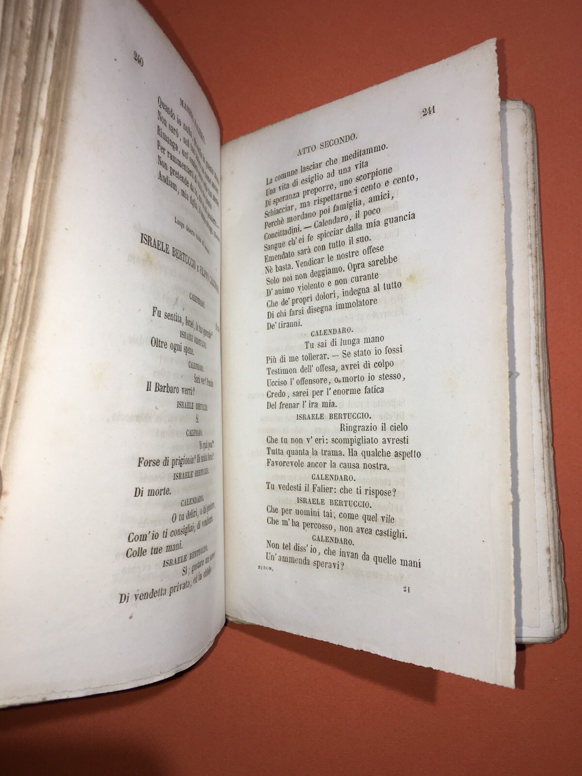 Giorgio Byron, Tragedie: Sardanapalo, Faliero, Foscari   Le Monnier, 1862