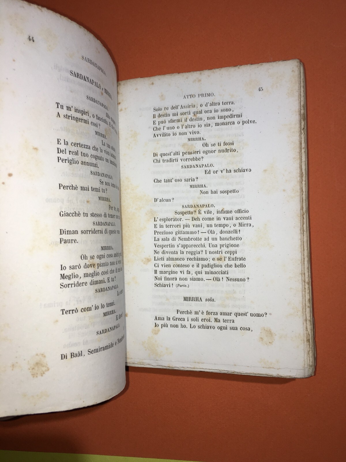 Giorgio Byron, Tragedie: Sardanapalo, Faliero, Foscari   Le Monnier, 1862