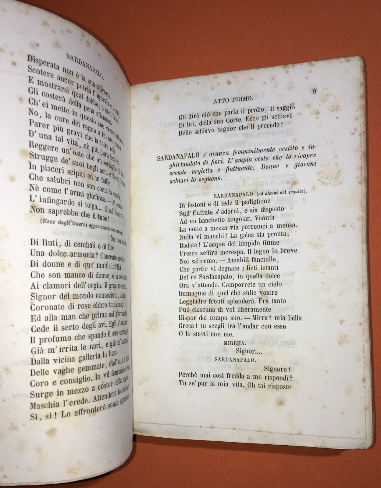 Giorgio Byron, Tragedie: Sardanapalo, Faliero, Foscari   Le Monnier, 1862