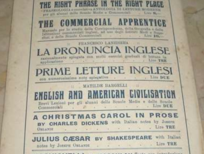 Viaggio In Italia: Sicilia, Atri, Casalmaggiore, Firenze, Amalfi, Dante 1926