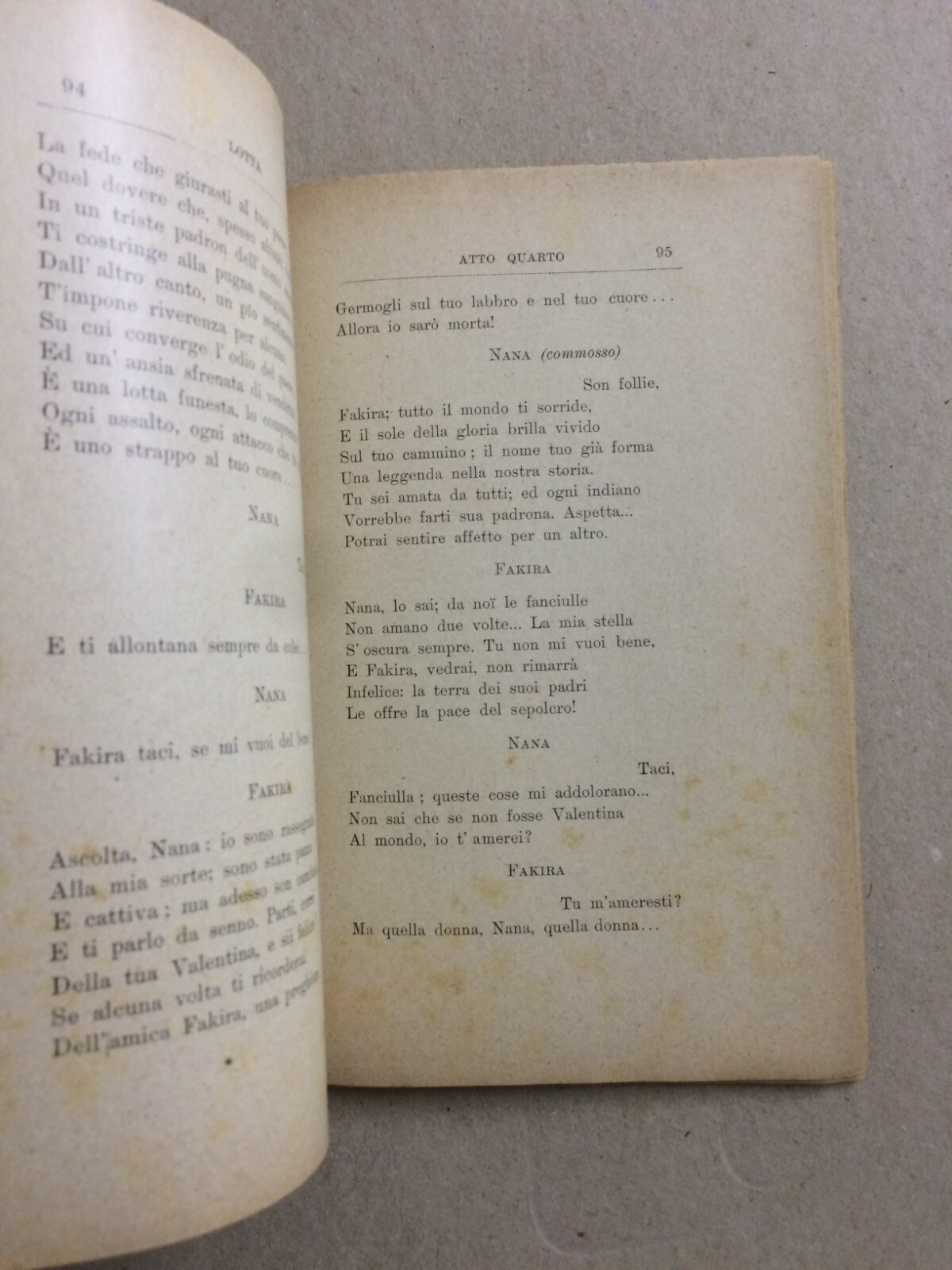 Lotta: Tragedia In 4 Atti Di Augusto Ferraro. Napoli, 1902