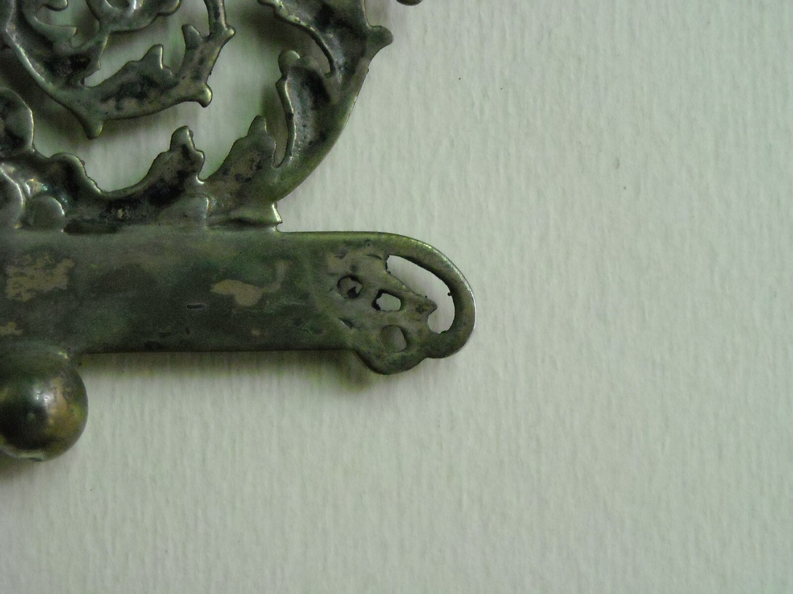 Cornice d'Epoca In Argento 800 Con Motivi Neoclassici