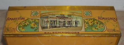 Scatola Di Latta Pubblicitaria Colombo Salsomaggiore Terme