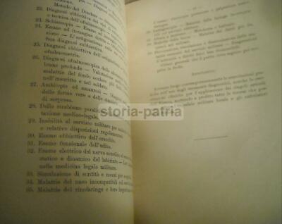 Medicina, Scuola Di Sanità Militare, Firenze: Programmi d'Insegnamento, 1901