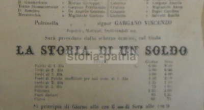 Musica, Teatro, Ballo: Pulcinella E Tartaglia Al Teatro Rossini, Napoli, 1874