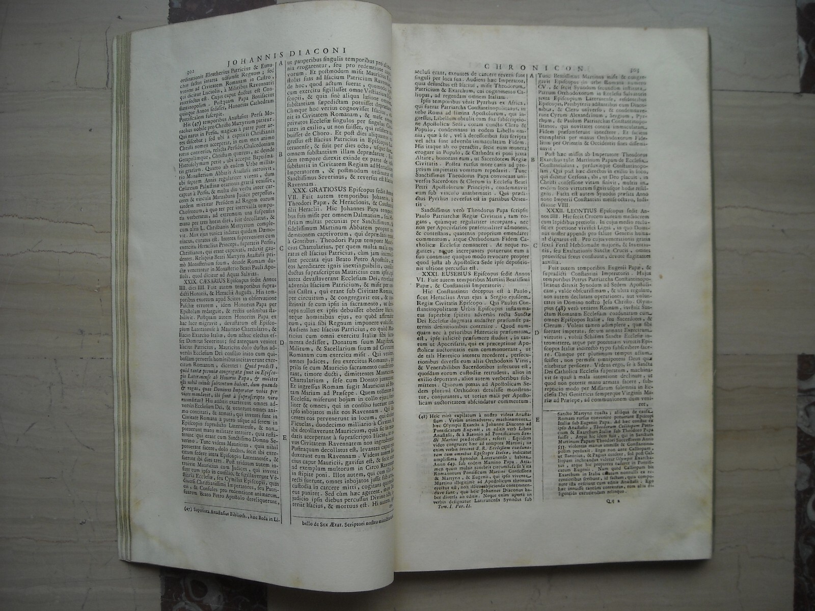 Napoli: Cronaca Dei Vescovi Napoletani Di Giovanni Diacono Edizione Muratori (1723)