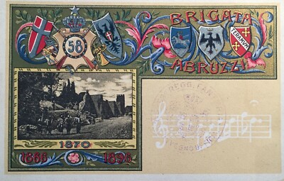 Brigata Abruzzi Teramo, Militaria, Risorgimento, Araldica E Musica (Armanino)