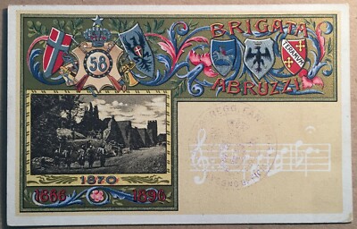 Brigata Abruzzi Teramo, Militaria, Risorgimento, Araldica E Musica (Armanino)