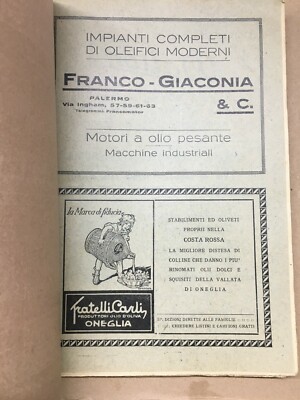 Gli Oleifici. Salvatore Bruno, 1925