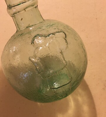 Bottiglia d'Epoca In Vetro Per Enologia E Farmacia