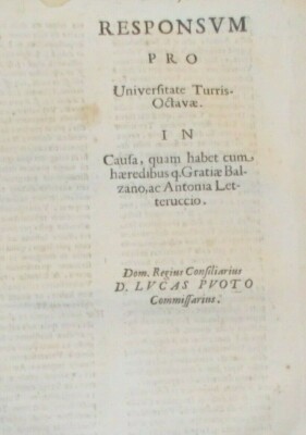 Giuridica: Napoli, Torre Del Greco, Torre Octava, Balzano, Letteruccio, Aurisicchio