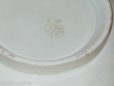 Cucina Antica In Ceramica Popolare: Scodella Smaltata Bianca Vedova Besio E Figlio