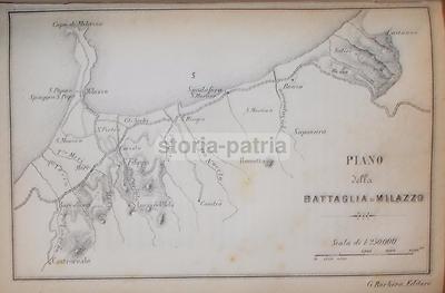 Militaria, Risorgimento, Battaglie Garibaldine: Garibaldi, Sicilia, Milazzo
