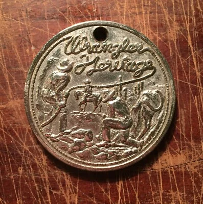Wrangler Heritage Advertising Medal, America, United States, Novelty Dollar