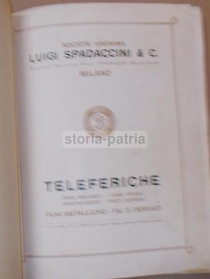 Meccanica, Elettricità, Funi Metalliche E Teleferiche: Società Spadaccini & C. (Abruzzo, Sicilia, Lombardia)