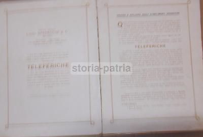 Meccanica, Elettricità, Funi Metalliche E Teleferiche: Società Spadaccini & C. (Abruzzo, Sicilia, Lombardia)