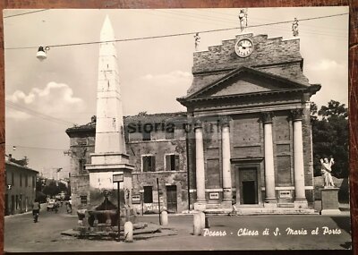 Pesaro (Marche): Automobili d'Epoca, Veduta Aerea E Animate Vedute Fotografiche