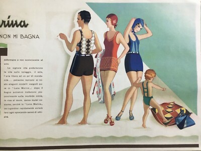 Lanificio Marzotto Valdagno: Moda, Abbigliamento Femminile, Lana, Sport E Costumi, 1932