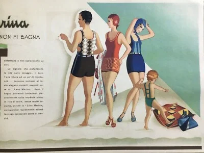 Lanificio Marzotto Valdagno: Moda, Abbigliamento Femminile, Lana, Sport e Costumi, 1932