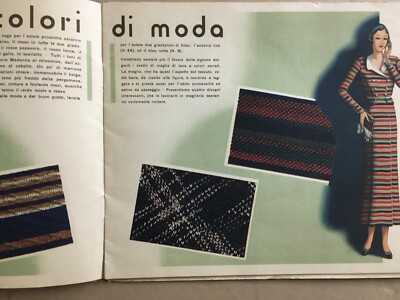 Lanificio Marzotto Valdagno: Moda, Abbigliamento Femminile, Lana, Sport E Costumi, 1932