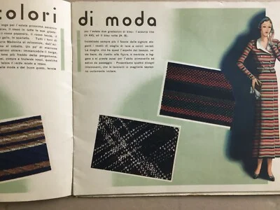 Lanificio Marzotto Valdagno: Moda, Abbigliamento Femminile, Lana, Sport e Costumi, 1932