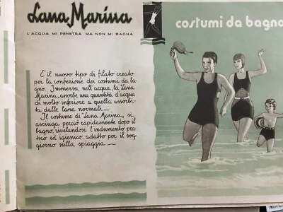 Lanificio Marzotto Valdagno: Moda, Abbigliamento Femminile, Lana, Sport e Costumi, 1932
