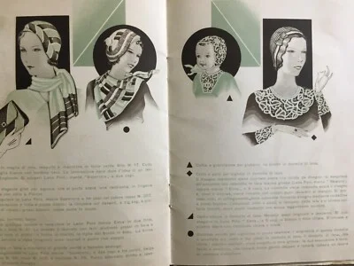Lanificio Marzotto Valdagno: Moda, Abbigliamento Femminile, Lana, Sport e Costumi, 1932