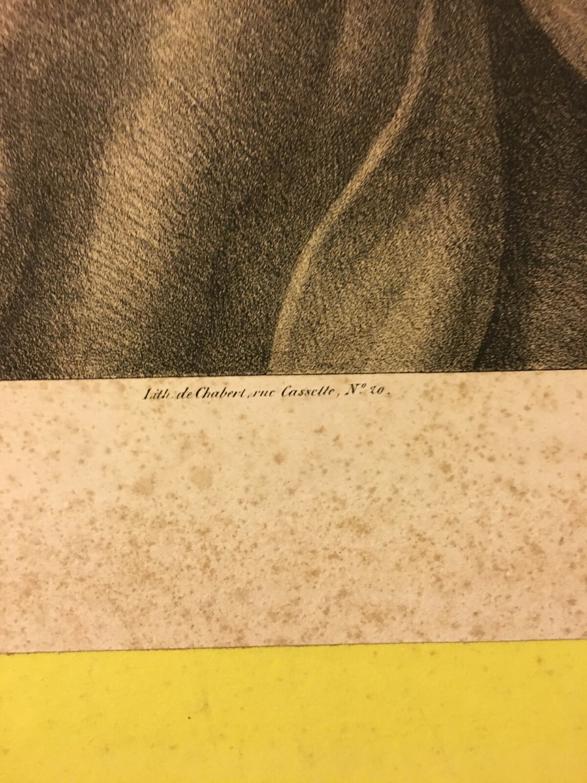 Ritratto Di Frate, Artisti Mengs E Franquinet, Incisione Litografica Antica