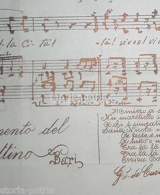 Puglia, Bari: Musica, Valente, De Curtis, Arte, Folklore, San Nicola