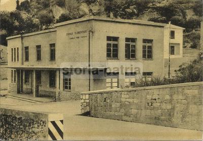 Calabria, Cosenza, Aiello: Veduta Fotografica Dell'Edificio Scolastico