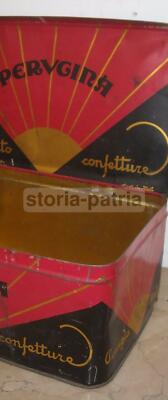 Perugia   Dolciaria Perugina: Cioccolato, Confetture. Scatola Pubblicitaria Art Déco