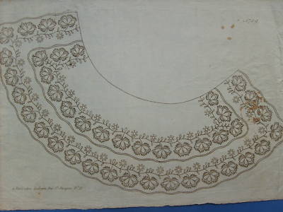 Sartoria E Ricamo, Antico Carta Modello Ledoyen