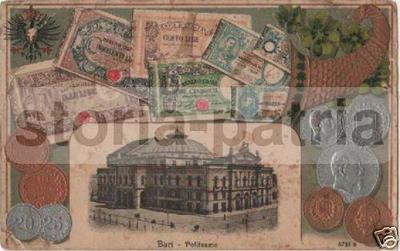Puglia, Bari: Teatro Politeama (Petruzzelli). Numismatica E Araldica