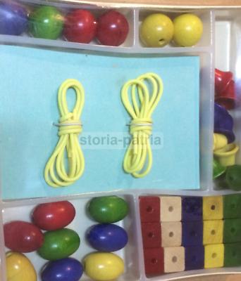 Gioco Pedagogico Scolastico Con Elementi In Legno Colorato