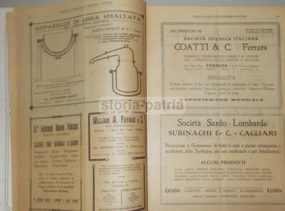 Rivista Italiana Delle Essenze E Profumi, Milano, Luglio 1921
