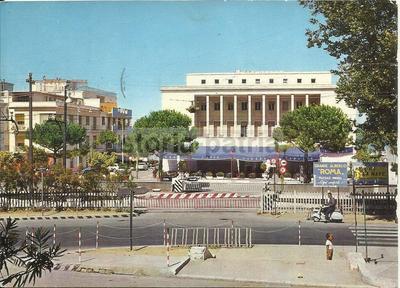 Francavilla A Mare, Veduta Di Piazzale Sirena Con Pubblicità E Vespa, Cartolina