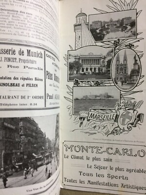Francia, Marsiglia: Feste Presidenziali, Antico Programma Teatro E Spettacolo, 1913