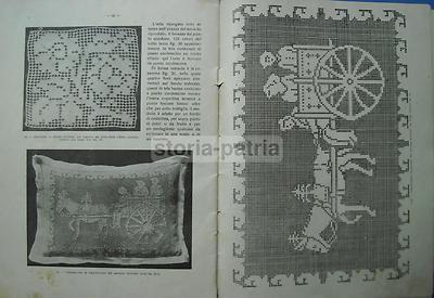 Sardegna E Sicilia: Ricami, Pizzi E Sfilati. Folklore d'Epoca