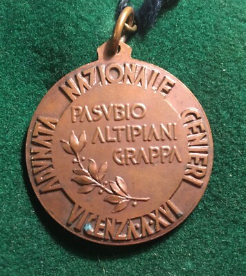 Militaria Vicenza: Adunata Genieri, Pasubio, Altipiani, Grappa, A.N.A.C.   Medaglia