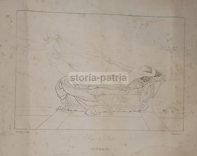 Mitologia Antica: Litografia Constans, Artista Girodet, Litografo Delorme   Didone