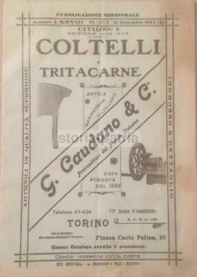 Turin - Caudano: Butcher, Delicatessen, Knives, Housewares, Coffee, Confectionery and Pasta